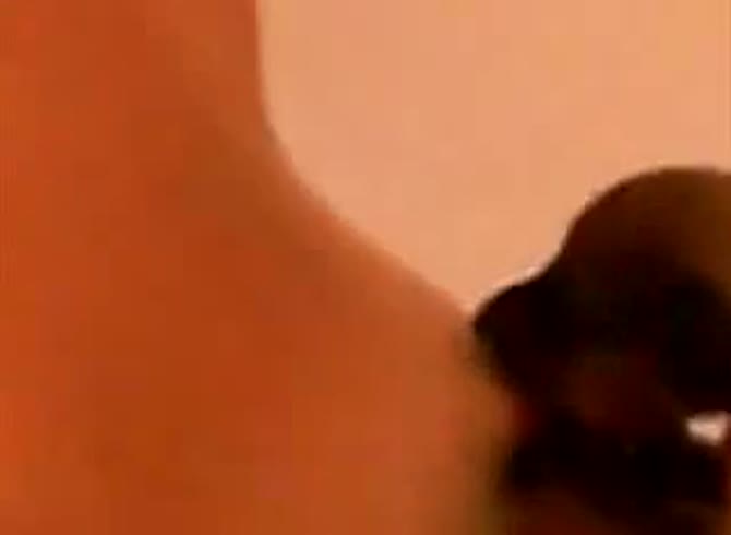 Video :Lady breastfeeding a puppy in dog porno